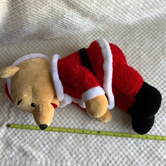 Disney Store Exclusive Winnie the Pooh as Santa Plush Stuffed Animal Toy - Picture 13 of 13